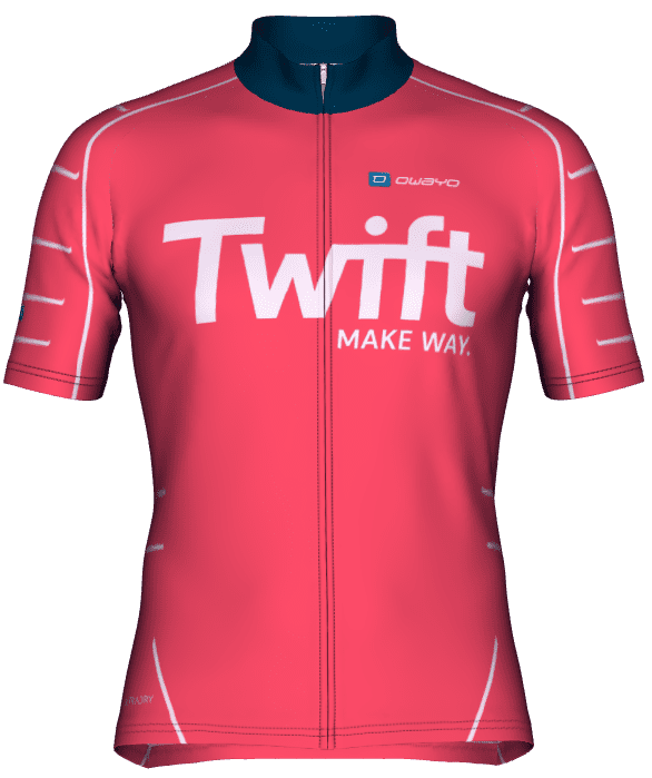 Women’s Cycling Jersey – Blushing Penguin